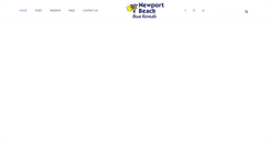 Desktop Screenshot of newportbeachboatrentals.com